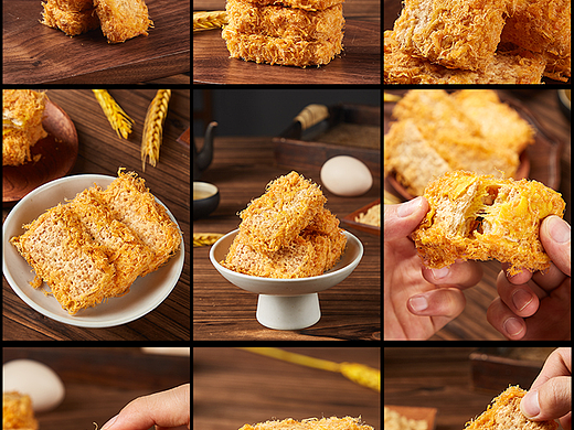 肉松饼这么拍实在是太有食欲啦丨摄影日常
