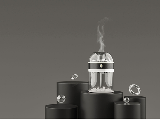 “三忆长白”文创加湿器设计