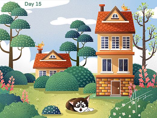 procreate基础插画15day免费课程分享