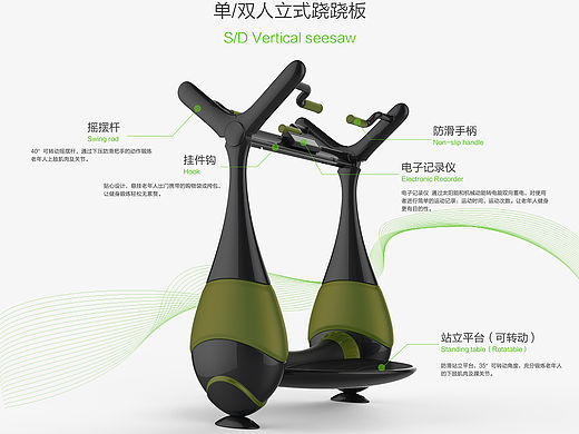 老年人健身器材设计