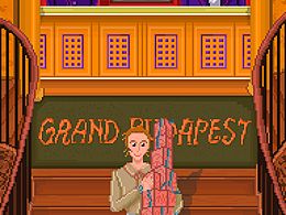 电影海报像素画