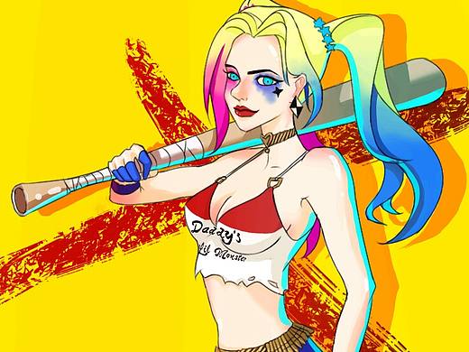 小丑女（個人主頁-ZMzIyODAwMjQ=） - 創(chuàng)作習(xí)作 - 站酷設(shè)計師烏克麗麗的貓原創(chuàng)素材 - 站酷ZCOOL