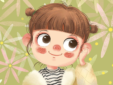 今日份頭像小可愛（個人主頁-ZNTE3OTYwNTI=） - 兒童插畫 - 站酷設(shè)計師Z39308834原創(chuàng)素材 - 站酷ZCOOL