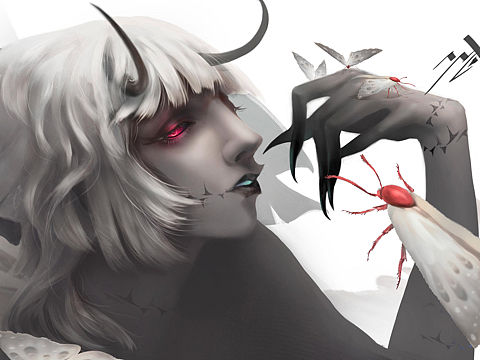 蛾（个人主页-ZNTgzMzY4MzI=） - 创作习作 - 站酷设计师YYZMI原创素材 - 站酷ZCOOL