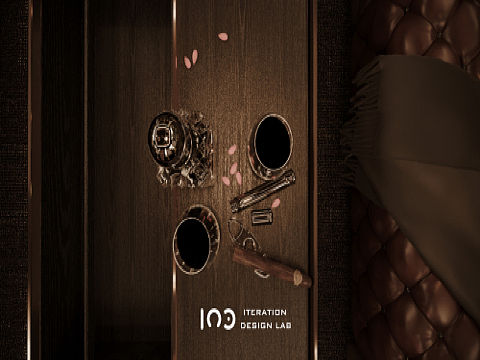 云南 昆明 红酒 雪茄 会所 ｜效果图表现