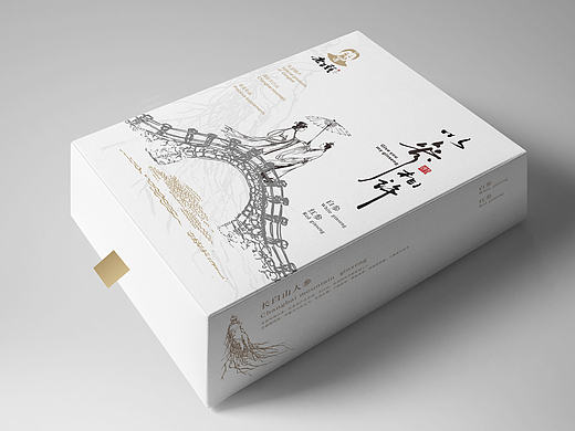 一款人参的开发性主题包装