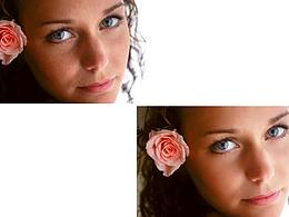 照片潤(rùn)濕ps圖