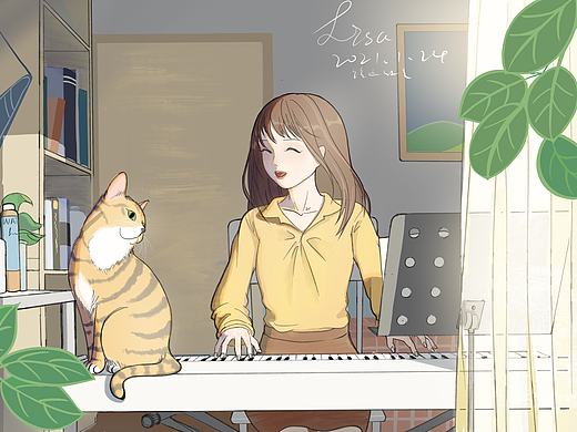 绘画记录（和mermer的）生活.02