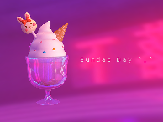 nomad建模 | 兔兔奶冰