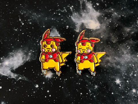 徽章 金属徽章 钢铁侠 皮卡丘 皮卡妮妮