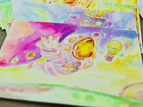 《花布热气球》-to宜桉