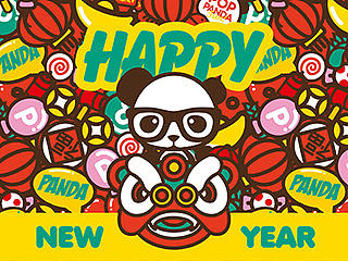 POP PANDA 台历2015