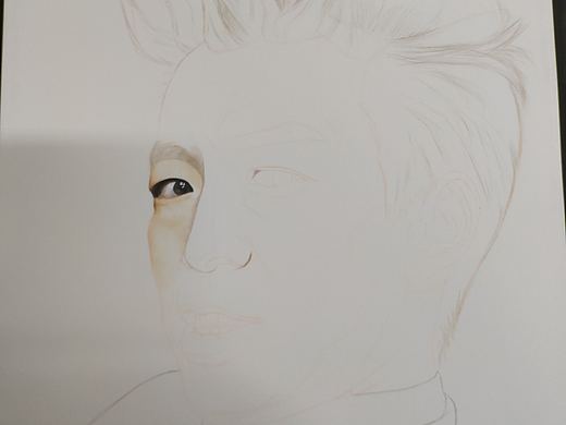 彩铅，黄渤（个人主页-ZMzI5Njk2NzY=） - 绘画 - 站酷设计师一丁飞升原创素材 - 站酷ZCOOL