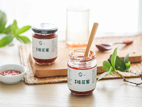 淘宝桂花蜜拍摄