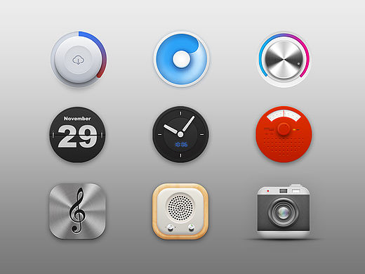 拟真图标（个人主页-ZMTU4OTI5MzY=） - 图标 - 站酷设计师Neo_Ke原创素材 - 站酷ZCOOL