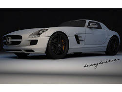 奔驰sls amg (鸥翼跑车)