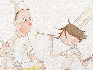 美味關(guān)系（個人主頁-ZNTk3OTYzMg==） - 商業(yè)插畫 - 站酷設(shè)計師小林蘑菇原創(chuàng)素材 - 站酷ZCOOL