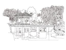 【上戰(zhàn)手繪作品分享】景觀線稿