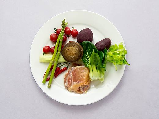 轻食健康餐拍摄