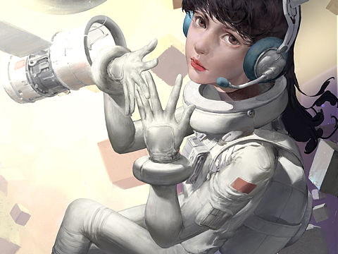 嫦娥皮肤（个人主页-ZNTAzNjYzMjQ=） - 游戏原画 - 站酷设计师石老猫原创素材 - 站酷ZCOOL
