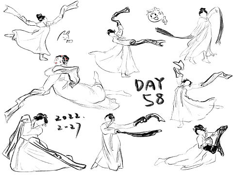 #速写60天挑战赛# day58