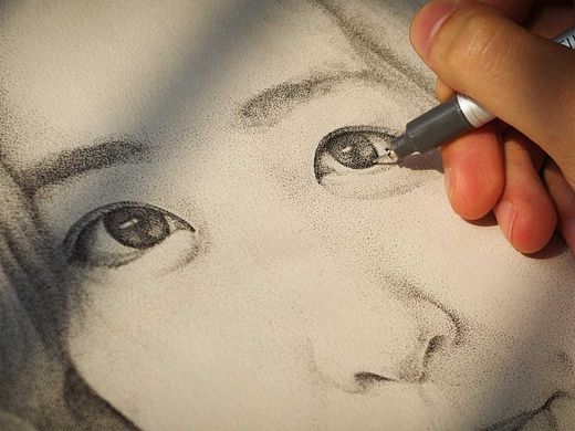 Stippling Liz