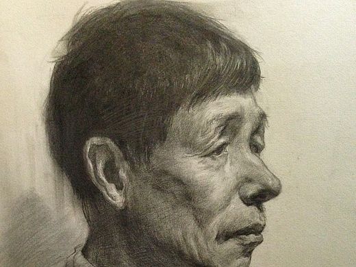 一个老人（个人主页-ZMTU1Njk3NDA=） - 绘画 - 站酷设计师Sevven原创素材 - 站酷ZCOOL