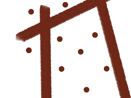 不同背景的线条