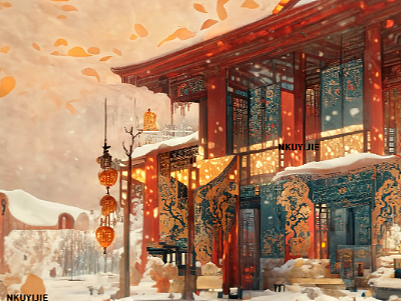 AI古建筑