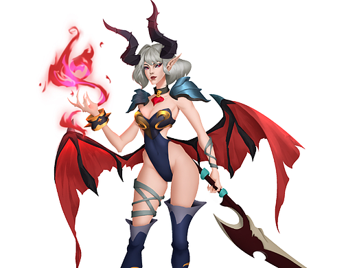 魅魔（个人主页-ZNjUzOTQyMDA=） - 游戏原画 - 站酷设计师绅雨原创素材 - 站酷ZCOOL