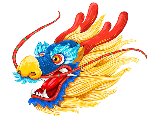 神龙（个人主页-ZNjY1ODMxNjg=） - 新锐潮流插画 - 站酷设计师潮乐门原创原创素材 - 站酷ZCOOL