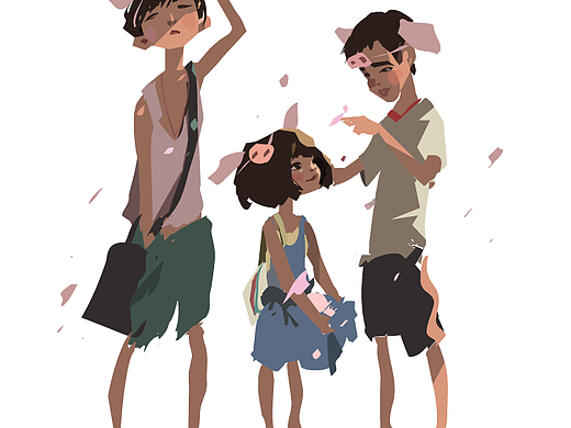 童话（个人主页-ZNDU5OTg0ODg=） - 新锐潮流插画 - 站酷设计师苍戟原创素材 - 站酷ZCOOL