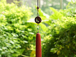 卉流芳“龙腾”吉祥流苏挂件设计案例十三