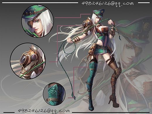 我的作品（个人主页-ZMTI0NjI5MDg=） - 游戏原画 - 站酷设计师文明那个小标兵原创素材 - 站酷ZCOOL