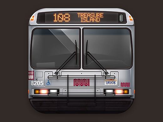 图标琐记 - 08. MUNI BUS 108