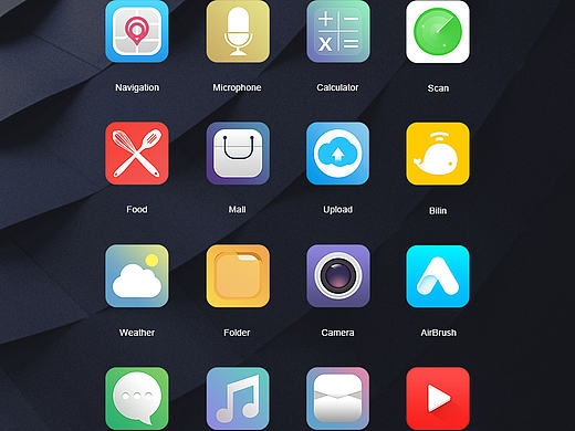 安卓移动端 i con