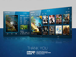 智能电视主题界面设计