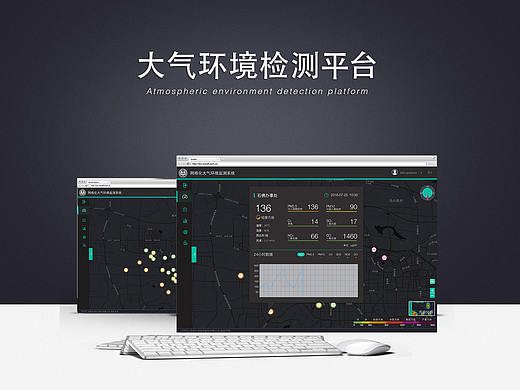 WEB 原创 大气环境监测平台