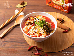 網(wǎng)紅羊肉面拍攝??