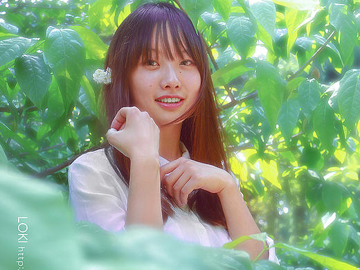 【人像摄影】在寒冷的深秋思念夏天的炙热