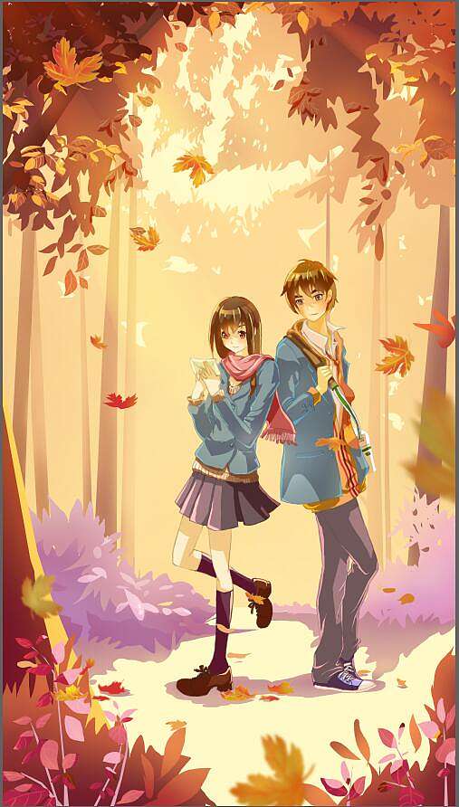 秋天（个人主页-ZMzA3MTczNjQ=） - 创作习作 - 站酷设计师晒太阳的蓝毛犬原创素材 - 站酷ZCOOL