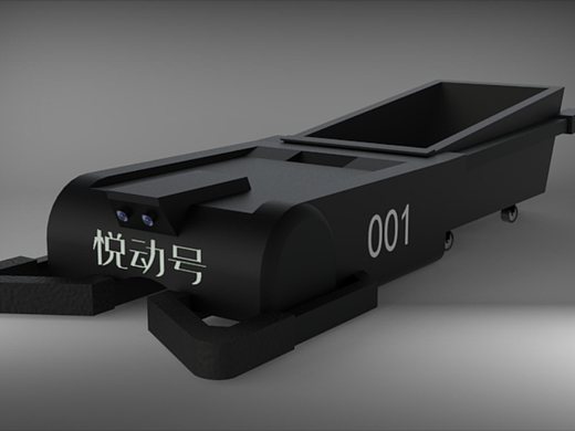 大创做的网球收集车