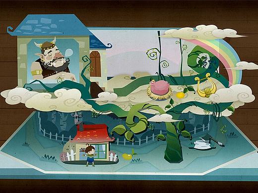 《折纸剧场》一个休闲游戏的全部美术资源