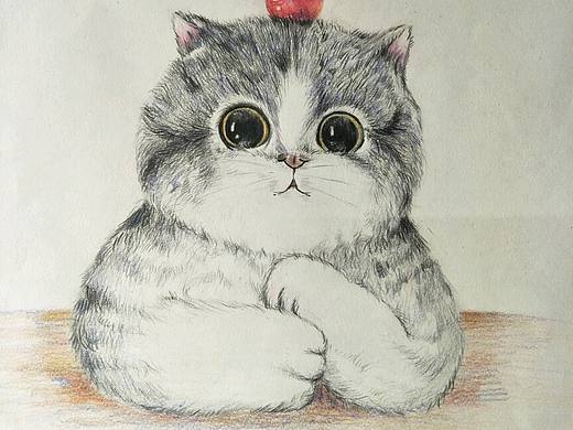 『猫咪』（个人主页-ZMzIyNDU2MjA=） - 绘画 - 站酷设计师麻雀仙子原创素材 - 站酷ZCOOL