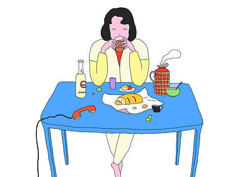 插画练习（一）（个人主页-ZNjI0MDk4OTI=） - 商业插画 - 站酷设计师夏五花原创素材 - 站酷ZCOOL