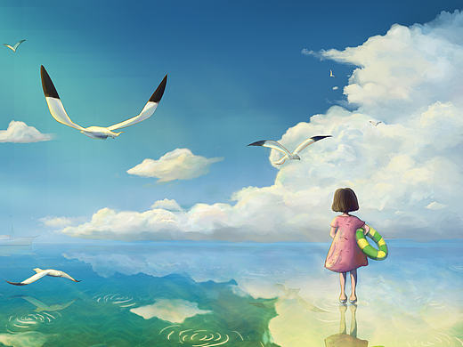 绘本/向着那天空