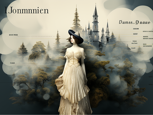 Midjourney / 艺术服装海报