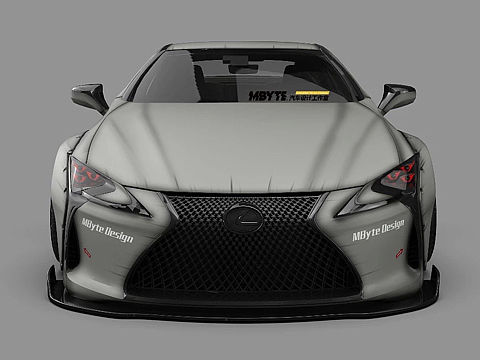 MBYTE 汽车改装概念设计 Lexus LC500