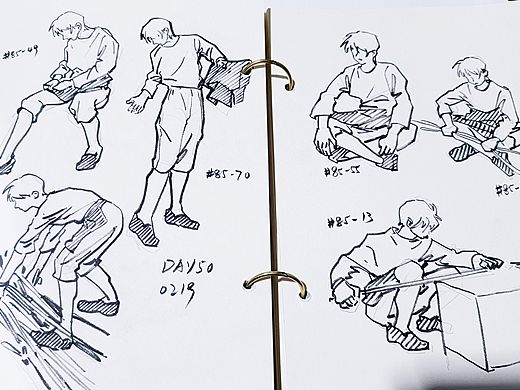 #速写60天挑战赛#Day50@速写班长 @速写班长 