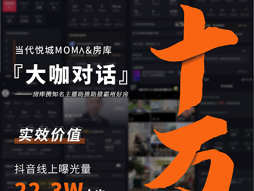 地产海报 数据海报 打盘海报 抖音海报 图片排版